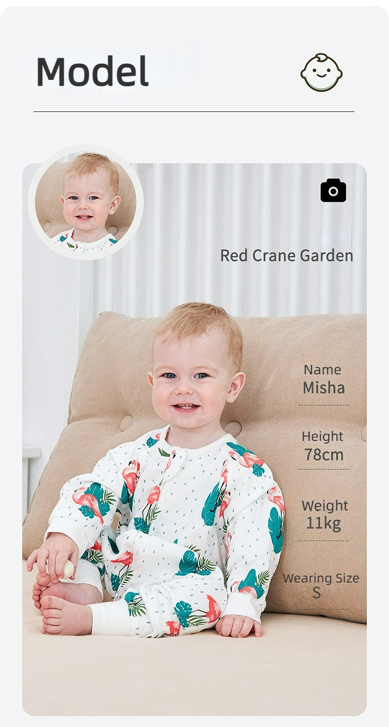 Bamfairy Bamboo Fiber Long Sleeve Split-Leg Sleep Sack - Breathable 2-Layer & 4-Layer Gauze Wearable Blanket for Babies & Toddlers