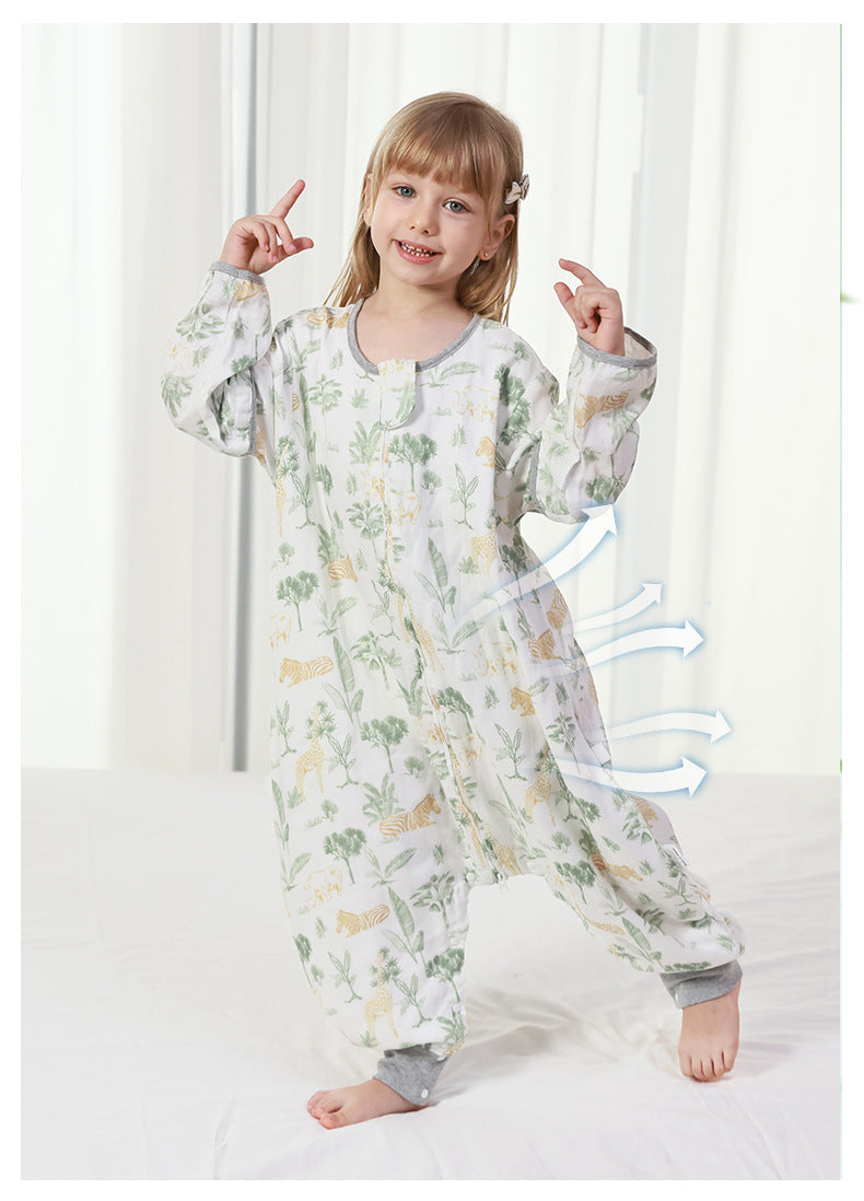 70% Bamboo 30% Cotton Baby Wearable Blanket | Detachable Sleeves | 3 Thickness Options for All Seasons